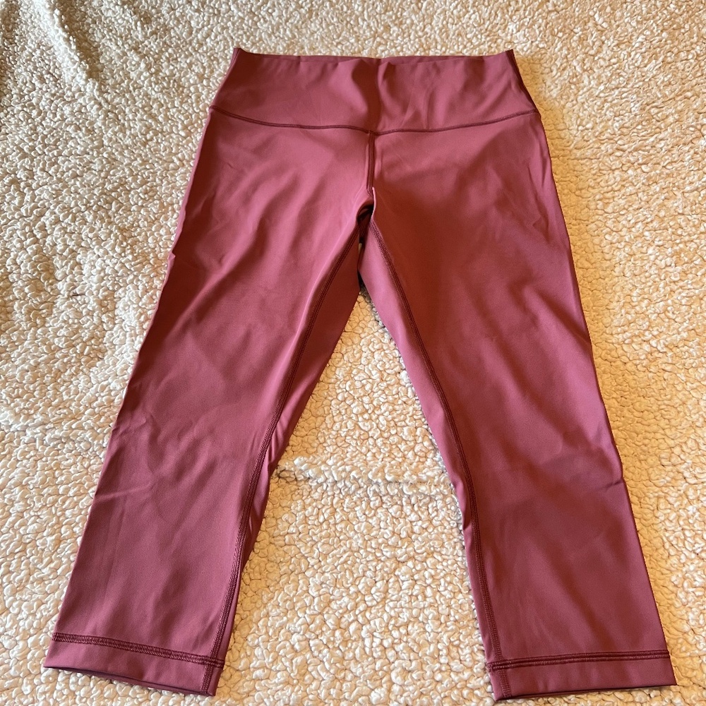 Lululemon Wunder Under Crop (High-Rise) *Full-On Luxtreme 21"